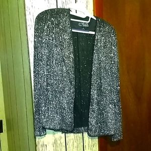 Alex Evenings black and silver Jacket